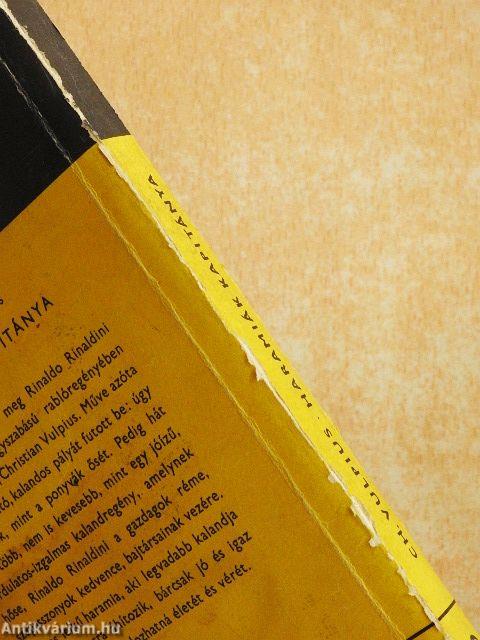 Haramiák kapitánya