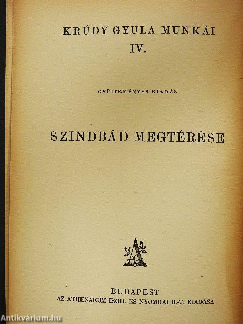 Szindbád megtérése