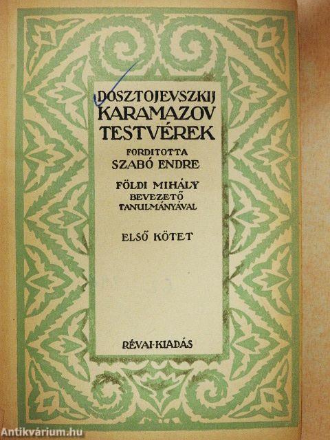 Karamazov testvérek I-VI.