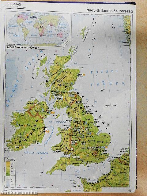 Középiskolai földrajzi atlasz