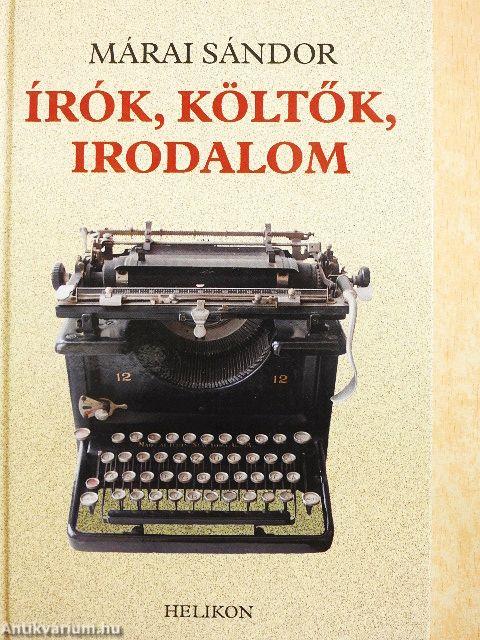 Írók, költők, irodalom