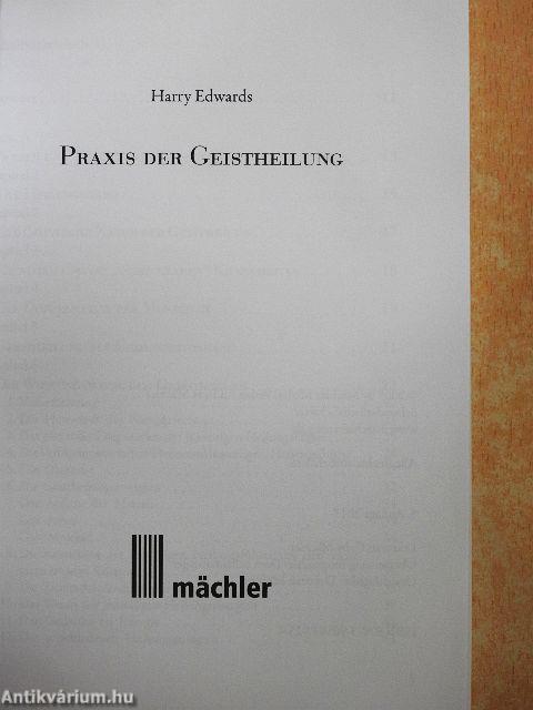 Praxis der Geistheilung