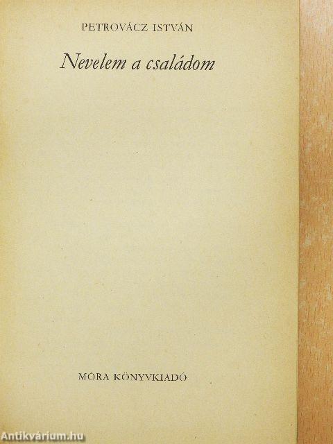 Nevelem a családom