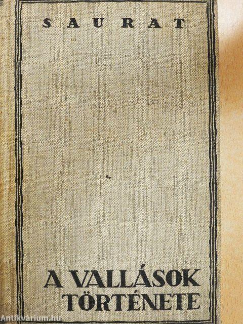 A vallások története