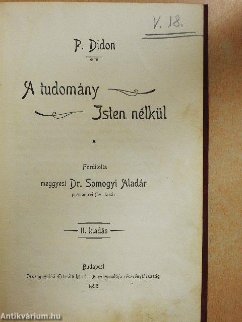 A tudomány Isten nélkül