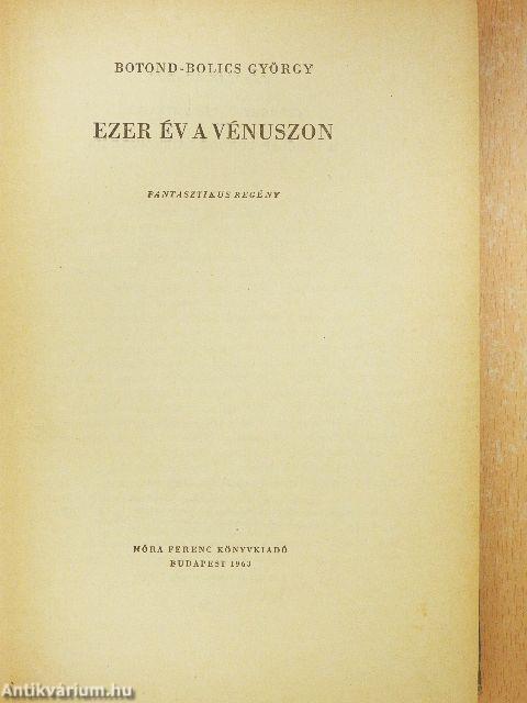 Ezer év a Vénuszon