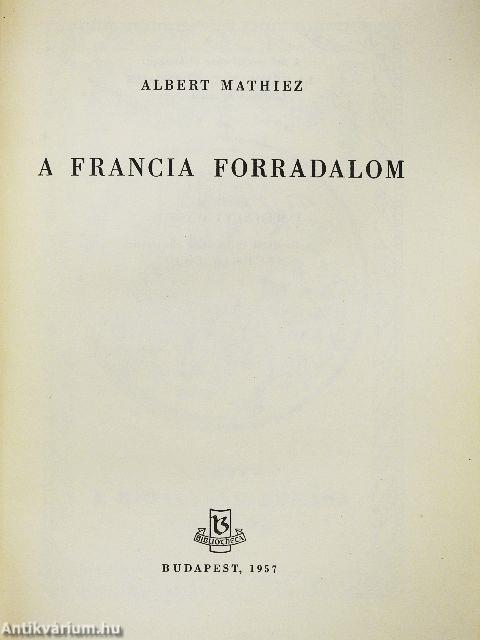 A francia forradalom