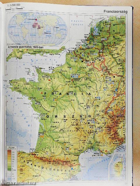 Középiskolai földrajzi atlasz