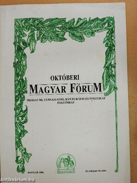 Havi Magyar Fórum 1996. október