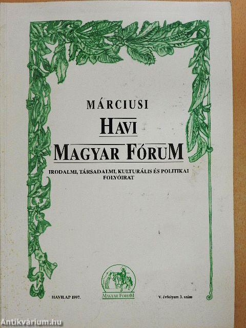 Havi Magyar Fórum 1997. március