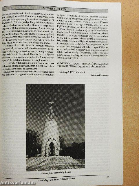 Havi Magyar Fórum 1997. március