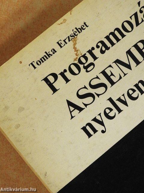 Programozás Assembler nyelven II.