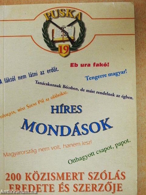 Híres mondások