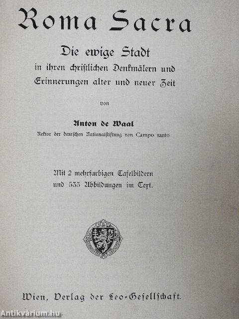 Roma Sacra (gótbetűs)