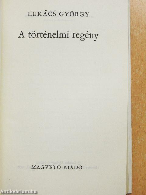 A történelmi regény