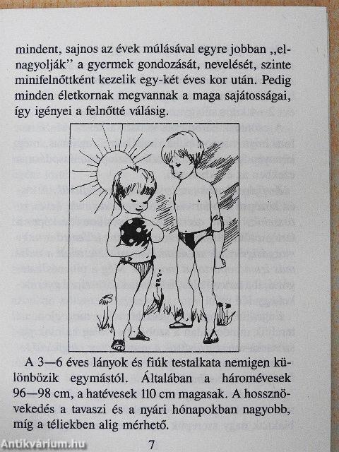 Óvodáskorúak életmódja