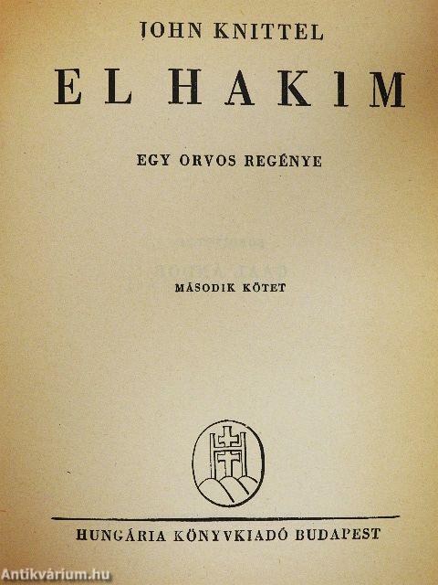 El hakim I-II.