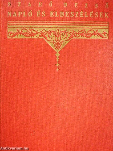 Napló és elbeszélések 