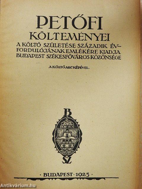 Petőfi költeményei 