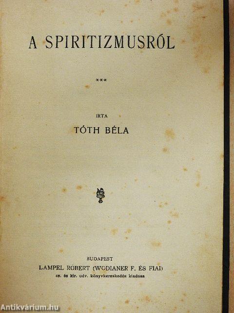 A spiritizmusról
