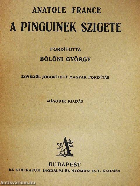 A pinguinek szigete