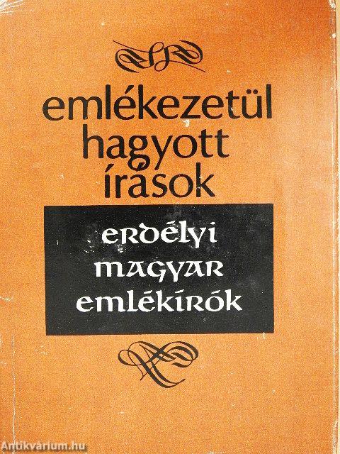 Emlékezetül hagyott írások