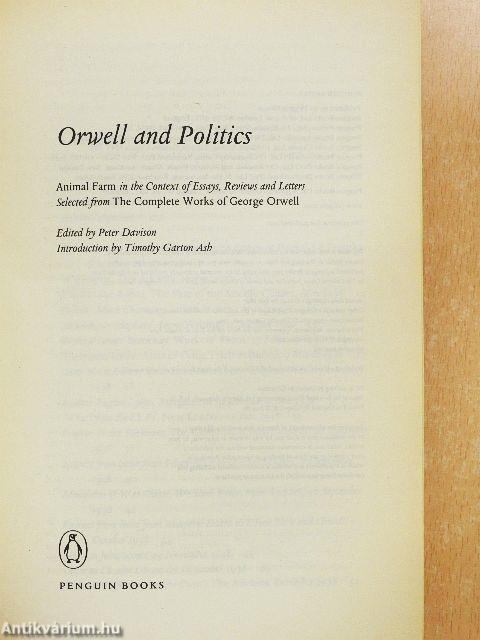 Orwell and Politics