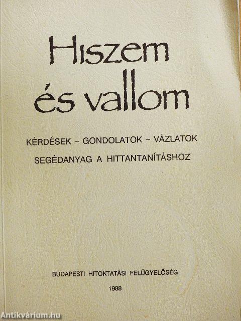 Hiszem és vallom