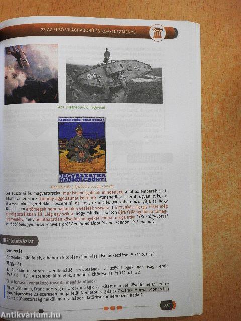 2023. évi érettségi tételek történelemből