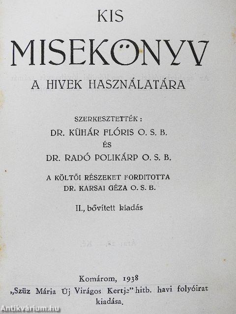 Kis misekönyv