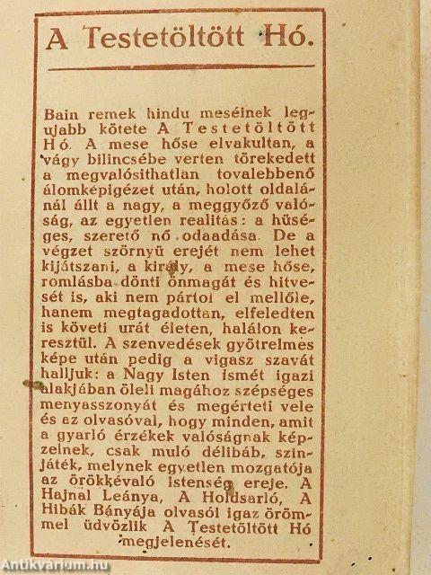 A Testetöltött Hó