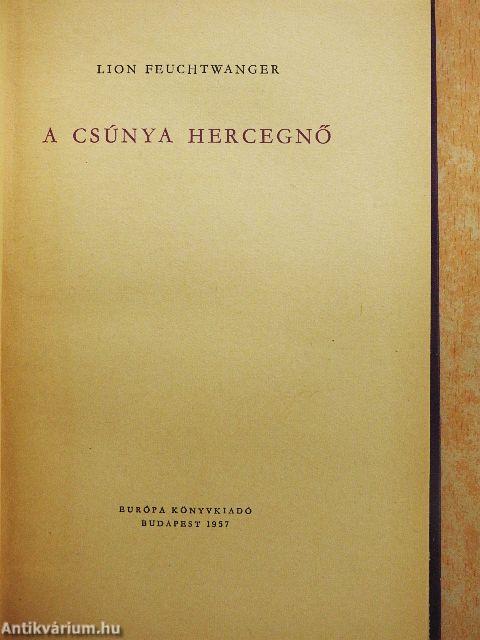 A csúnya hercegnő