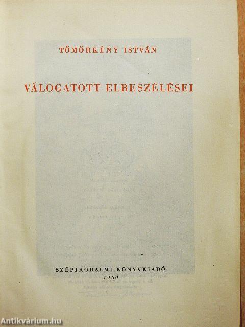 Tömörkény István válogatott elbeszélései