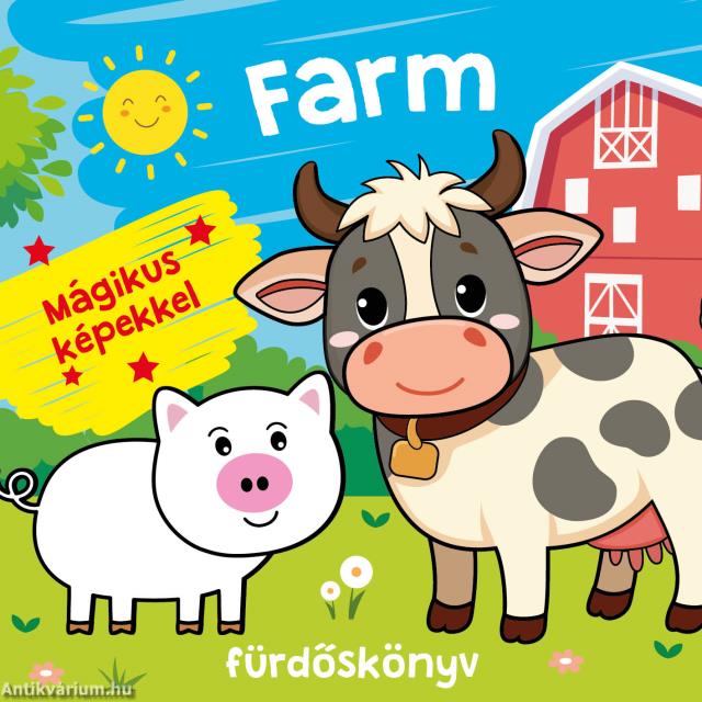 Farm fürdőskönyv - színváltós, mágikus képekkel