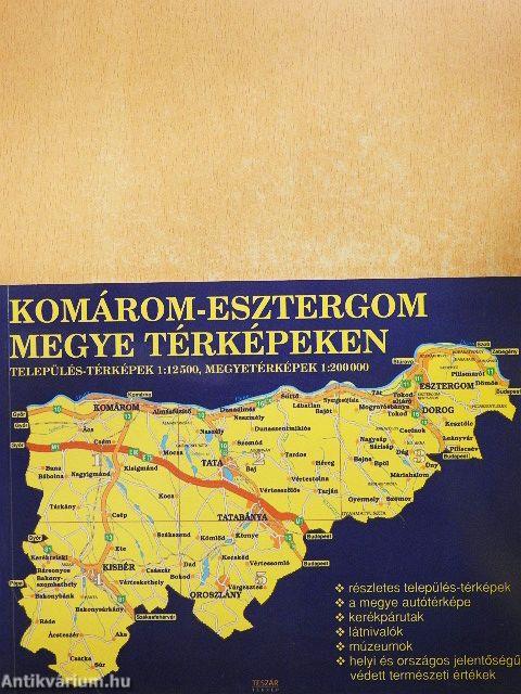 Komárom-Esztergom megye térképeken