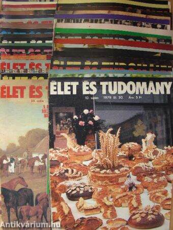 Élet és Tudomány 1979. (nem teljes évfolyam)