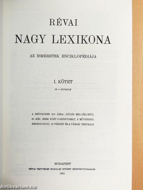 Révai nagy lexikona 1-20.