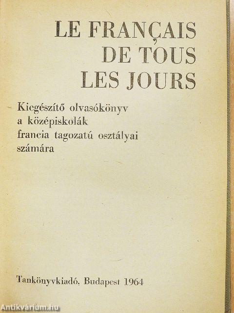 Le Francais de Tous les Jours