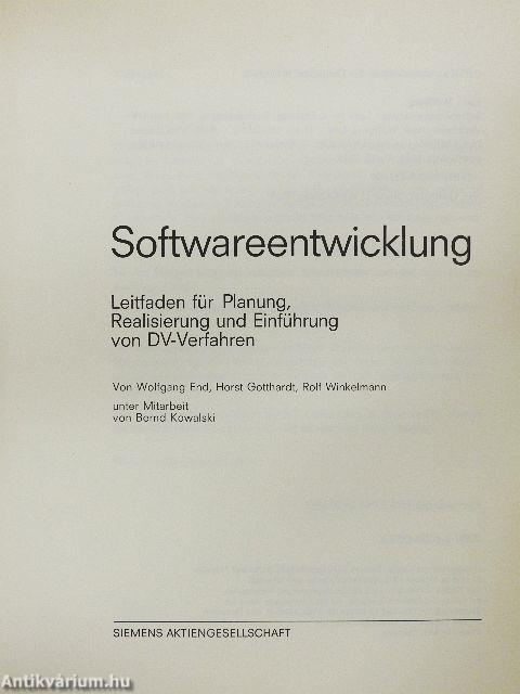 Softwareentwicklung