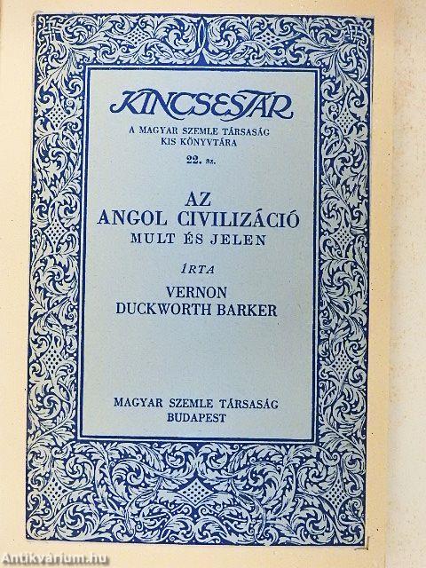 Az angol civilizáció