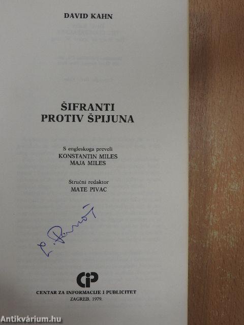 Sifranti protiv spijuna I-IV.