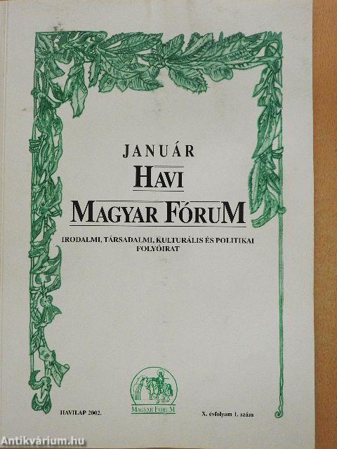 Havi Magyar Fórum 2002. január