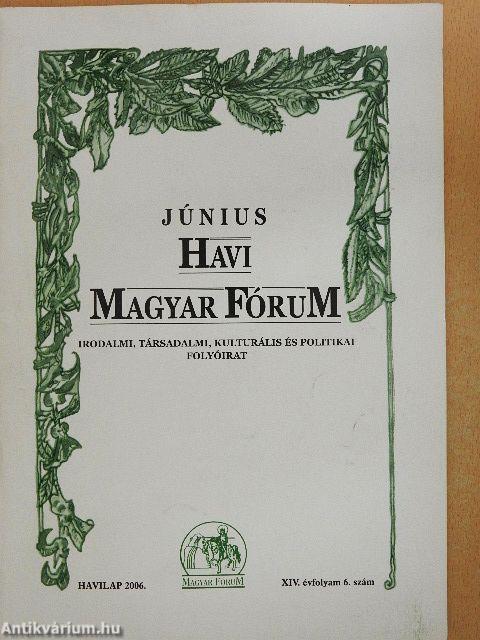Havi Magyar Fórum 2006. június