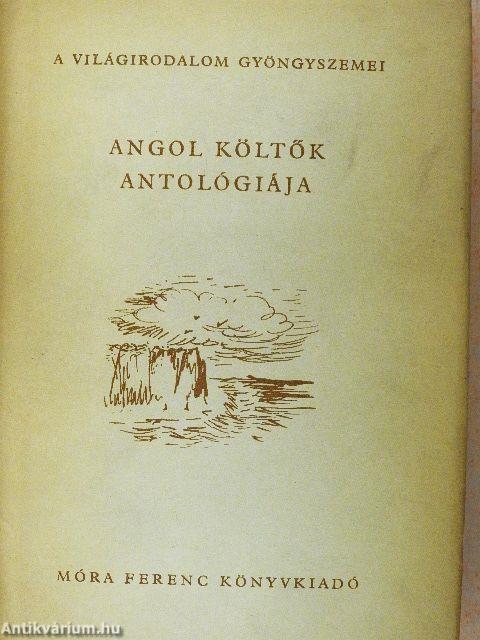 Angol költők antológiája