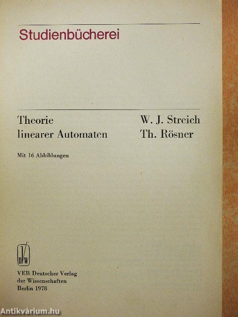 Theorie linearer Automaten