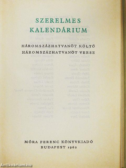 Szerelmes kalendárium