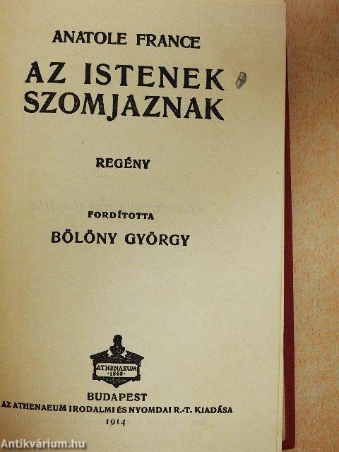 Az istenek szomjaznak