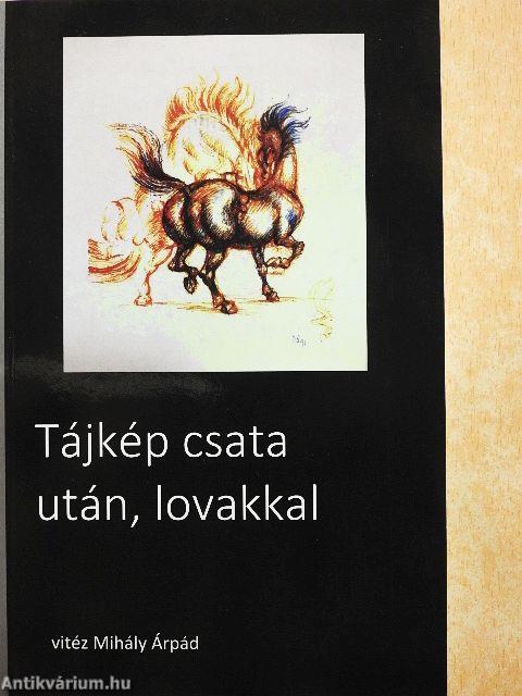 Tájkép csata után, lovakkal