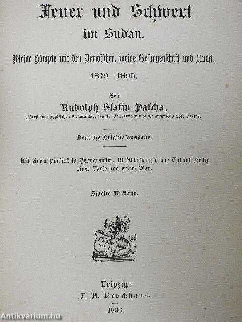 Feuer und Schwert im Sudan (gótbetűs)