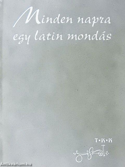 Minden napra egy latin mondás
